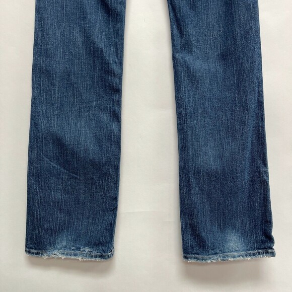 Guess Jeans Modele Women's Denim Pants 27 Blue Bootcut - Picture 4 of 8